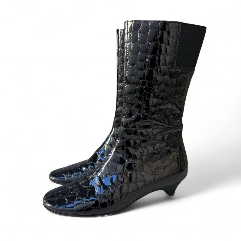 Miu Miu Croc Boots
